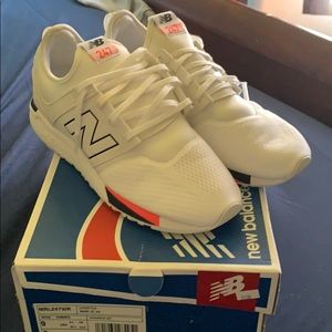 247 New Balance White/Pink/Black